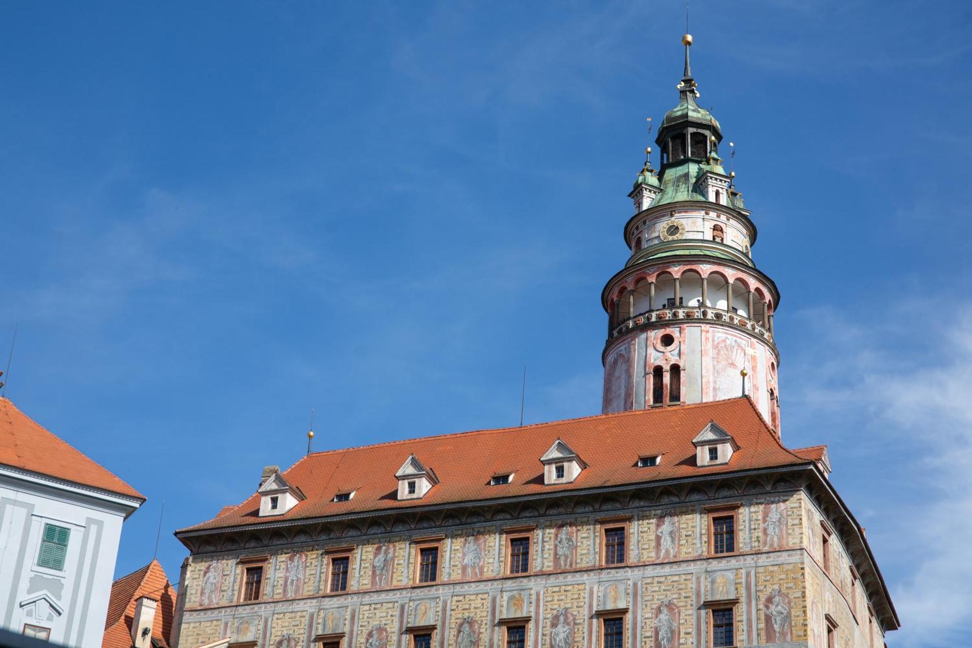 Rezidence Plesivec - Rodinny Apartman S 3 Loznicemi Cesky Krumlov Exterior foto