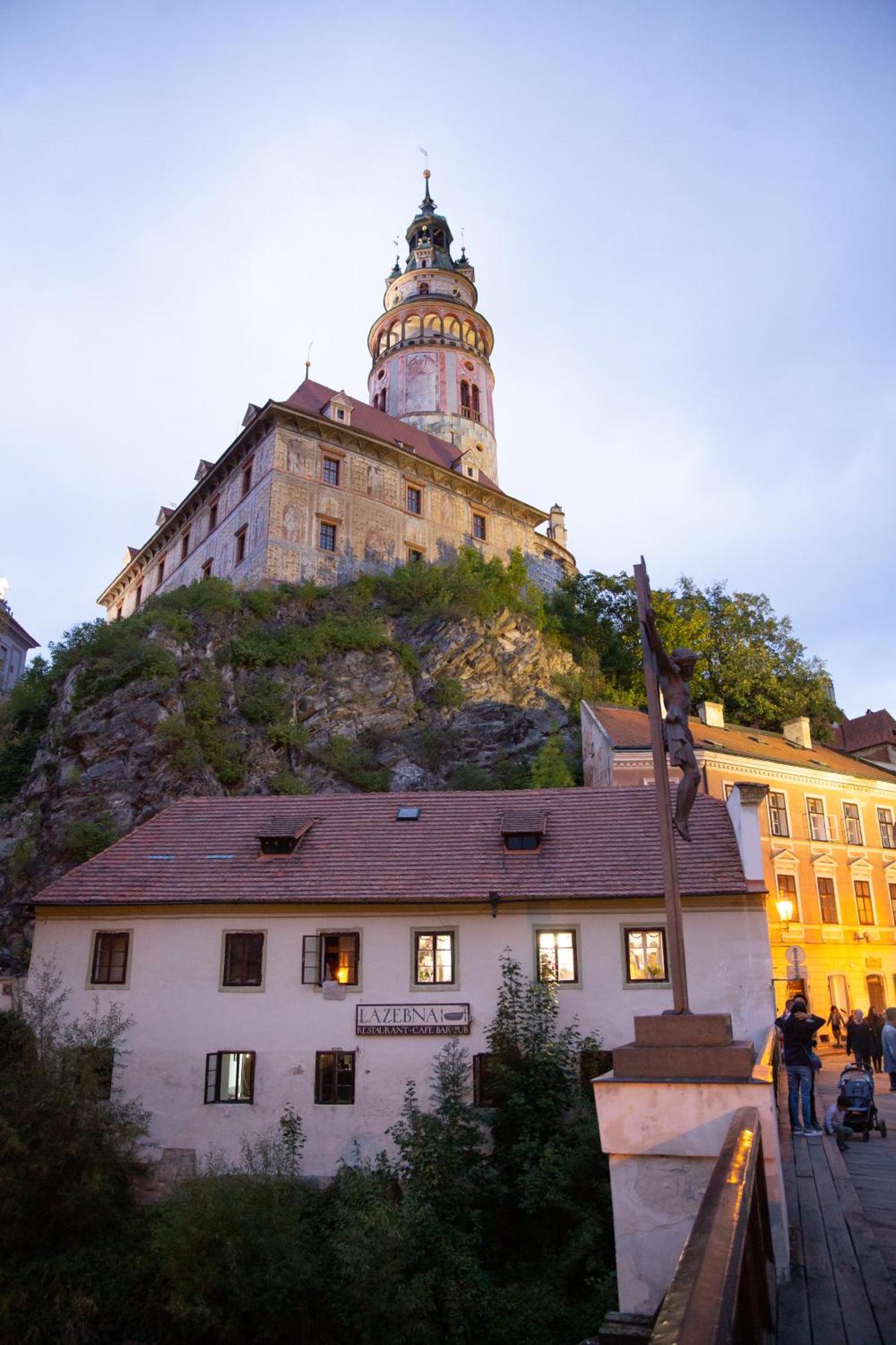 Rezidence Plesivec - Rodinny Apartman S 3 Loznicemi Cesky Krumlov Exterior foto